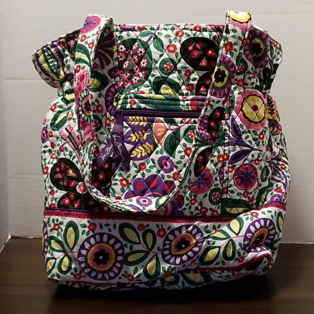 Vera Bradley Quilted Shoulder Bag Purse